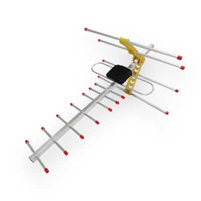 antenne de Yagi d'élément de la fréquence ultra-haute 9 de VHF 10dBi