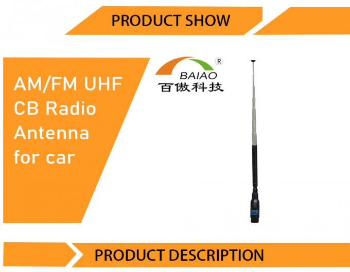 Fréquence ultra-haute de VHF bi-directionnelle de radio 144 430MHz Ham Radio Antenna avec la puissance maximum 10W et le connecteur de BNC