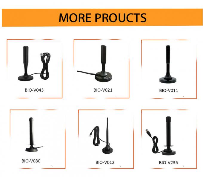 Antenne de la fréquence ultra-haute TVHD Digital TV de câble coaxial de polarisation linéaire de 120 antennes de Miles High Gain TV 10