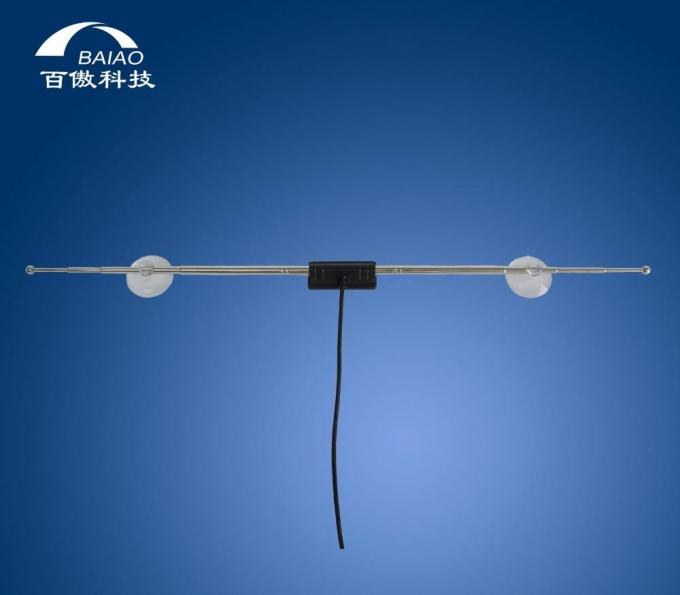 5 télescopiques - 28dBi antenne de la voiture TV WiFi avec sucer le disque 0