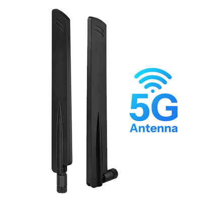 Antenne 5g à gain élevé 12dbi sma Pénudable 600-6000Mhz Transmettre des signaux stables Omni 5G Antenne pour routeur mobile sans fil