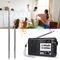 7 antenne par radio portative 74cm AM FM d'antenne télescopique des sections compatible avec la maison par radio portative d'intérieur Receiv stéréo