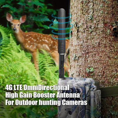 4G LTE omniDirectionnel 8dBi Antenne de renforcement de gain élevé pour la chasse en plein air Caméras de surveillance