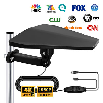 Nouvelle antenne de télévision extérieure 8K 4K 1080P Prend en charge la portée de 160 miles Antenne de télévision numérique pour Smart TV Chaînes locales gratuites