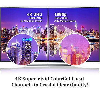 Nouvelle antenne de télévision extérieure 8K 4K 1080P Prend en charge la portée de 160 miles Antenne de télévision numérique pour Smart TV Chaînes locales gratuites