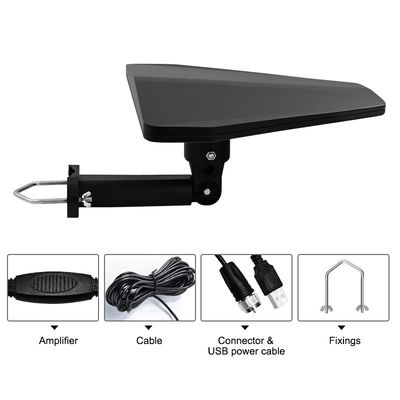 Nouvelle antenne de télévision extérieure 8K 4K 1080P Prend en charge la portée de 160 miles Antenne de télévision numérique pour Smart TV Chaînes locales gratuites