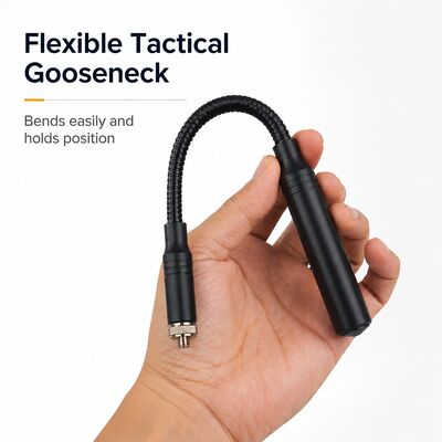 Antenne tactique boomerang, double bande 144/430MHz, antenne portable pour radio amateur avec interface SMA optionnelle