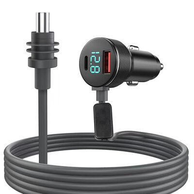 Mini adaptateur de voiture Starlink 12V-24V, cordon d'alimentation cc étanche, mâle vers allume-cigare, câble de chargeur de voiture Plug and Play