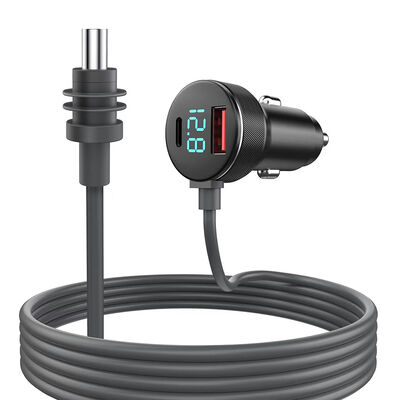 Starlink Mini Remplacement câble coaxial 12V DC Baril Jack fil épais alimentation stable pour les activités de camping en plein air