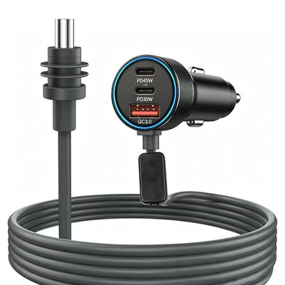 Mini adaptateur de voiture Starlink 12V-24V, cordon d'alimentation cc étanche, mâle vers allume-cigare, câble de chargeur de voiture Plug and Play