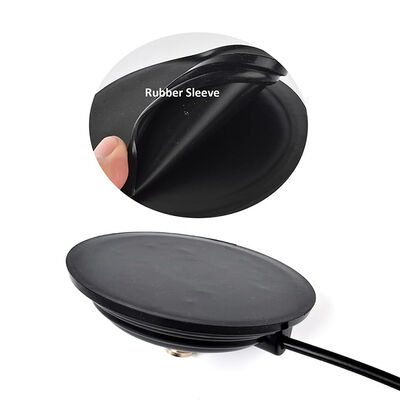 Base magnétique d'antenne d'autoradio à grande ventouse de 11CM, support magnétique à haute résistance de traction de 30,8 lb pour antennes radio amateur VHF UHF HF