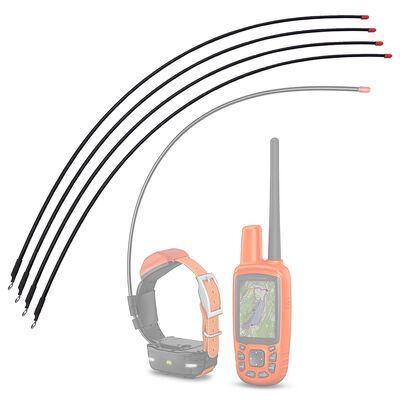 Antenne de remplacement flexible à longue portée 150-160MHz VHF Garmin T20 TT25 DC50 TB10 Dispositifs de collier de suivi GPS pour chiens 2.15dBi Gain